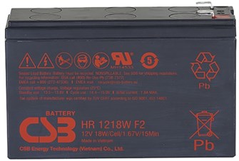 Аккумулятор  CSB HR1218W F2 1176109