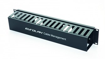 Кабельный организатор  Eurolan 25B-2U-11BL 360726