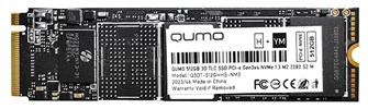 Накопитель SSD M.2 2280 Qumo Q3DT-512GHHS-NM2 512 ГБ 1120481