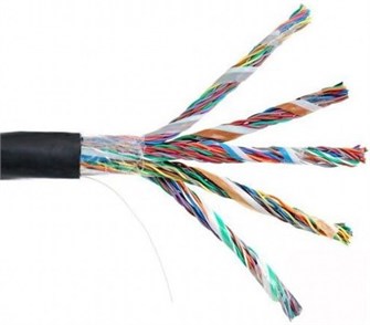 Кабель витая пара U/UTP 5 кат. 50 пар Netlan EC-UU050-5-PE-BK-3 512809