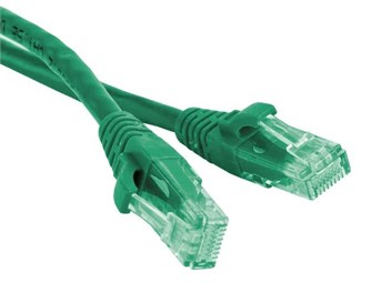 Кабель патч-корд U/UTP 6 кат. 1.5м Hyperline PC-LPM-UTP-RJ45-RJ45-C6-1.5M-LSZH-GN 554381