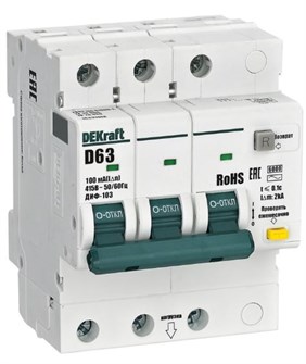 Автомат дифференциальный DEKraft 16497DEK 1167503