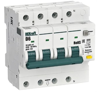 Автомат дифференциальный DEKraft 16507DEK 1167513