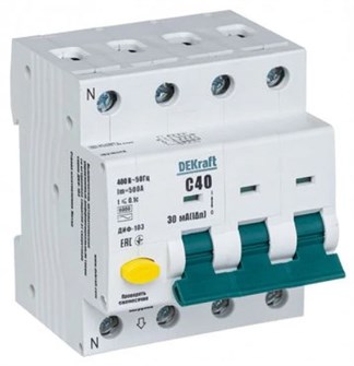 Автомат дифференциальный DEKraft 16216DEK 1167848