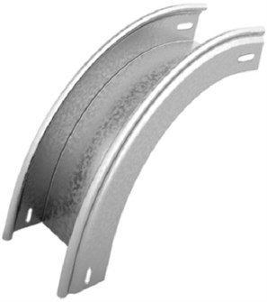 Угол верт. внешний 90°  Ostec УВТП90-300х100-0,7-R200-СЦ 914873