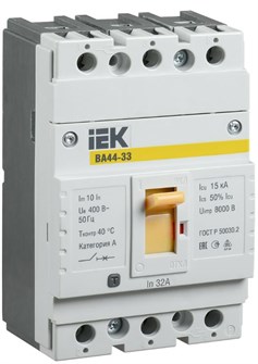 Автоматический выключатель в литом корпусе IEK SVA4410-3-0032 1153590