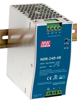 Преобразователь AC-DC сетевой Mean Well NDR-240-48 722378
