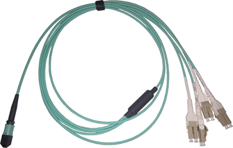 Кабель  Optiset C-MPO-4xLC-OM3-8F-3M 884531