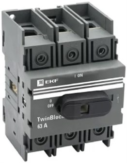 Рубильник  EKF tb-63-3p-f 1133503
