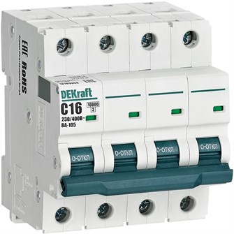 Автоматический выключатель  DEKraft 13189DEK 1149088
