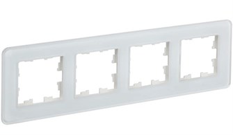Рамка четверная  IEK BR-M42-G-41-K01 1157834