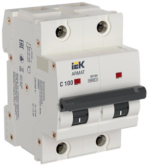 Автоматический выключатель  IEK AR-M10H-2-C100 1147678
