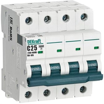 Автоматический выключатель  DEKraft 13191DEK 1149090
