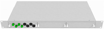 Кросс оптический стоечный  TopLAN КРС-Top-1U-04FC/A-OS2-GY 649046