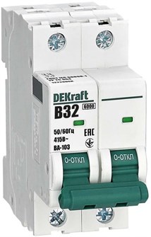 Автоматический выключатель  DEKraft 12228DEK 1148575