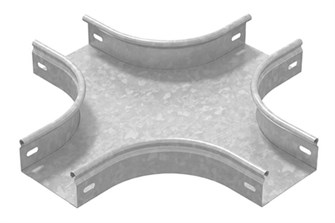 Ответвитель X-образ.  Ostec ХТП-200х50-0,7-R100-СЦ 914900