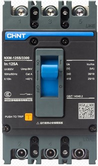 Автоматический выключатель в литом корпусе CHINT 131363 934917