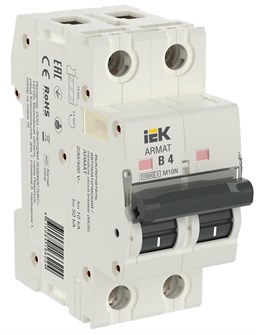 Автоматический выключатель  IEK AR-M10N-2-B004 902736