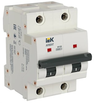 Автоматический выключатель  IEK AR-M10H-2-D100 1147682