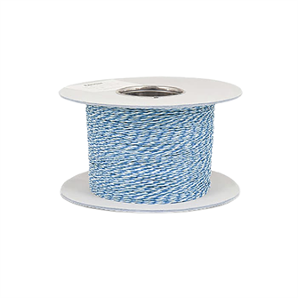 Кабель витая пара U/UTP 5e кат. 1 пара Cabeus UTP-1P-Cat.5e-SOLID-CROSS-500-BL 1037412