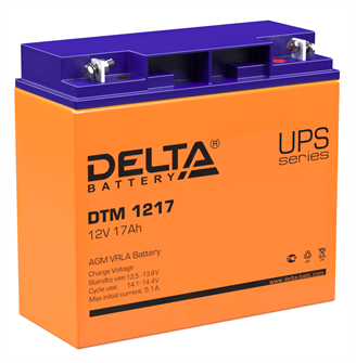 Батарея  Delta DTM 1217 97473