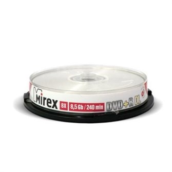 Диск DVD+R Mirex UL130069A8L 709058