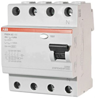 Выключатель дифференциального тока (ВДТ, УЗО)  ABB 2CSF204004R1400 99891