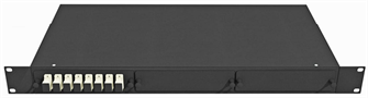 Кросс оптический стоечный  TopLAN КРС-Top-1U-08SC/U-OM2-BK 649115