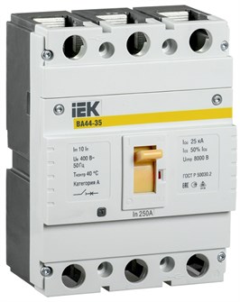 Автоматический выключатель в литом корпусе IEK SVA4410-3-0200 1153585