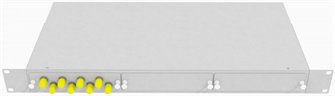 Кросс оптический стоечный  TopLAN КРС-Top-1U-08ST/U-OM2-GY 649118