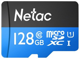 Карта памяти MicroSDXC 128GB Netac NT02P500STN-128G-S 892342