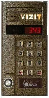 Вызывная панель  VIZIT БВД-343RT 959580