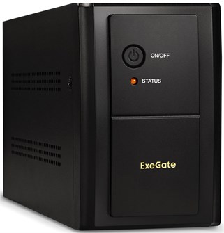 Источник бесперебойного питания  Exegate SpecialPro UNB-1200.LED.AVR.EURO.RJ.USB 890551