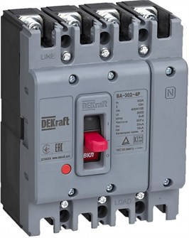 Автоматический выключатель в литом корпусе  DEKraft 22771DEK 1165174