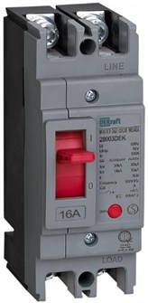 Автоматический выключатель в литом корпусе  DEKraft 28003DEK 1148782
