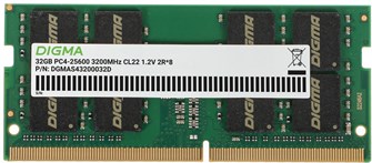 Модуль памяти SODIMM DDR4 32GB Digma DGMAS43200032D 1109880