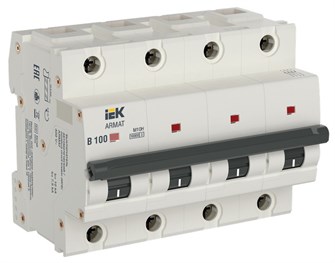 Автоматический выключатель  IEK AR-M10H-4-B100 1147690