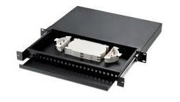 Кросс оптический стоечный  TopLAN КРС-Top-1U-06LC/U-OS2-BK 619110