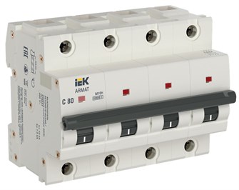 Автоматический выключатель  IEK AR-M10H-4-C080 1147687