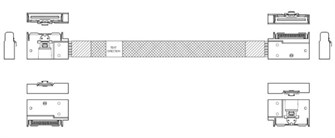 Кабель  JPC P732EGB00800-1 1078138