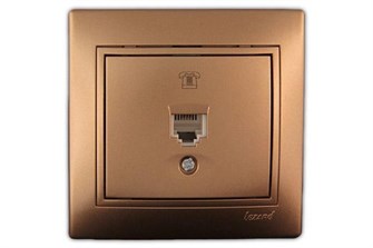 Розетка телефонная Lezard 701-1313-137 1031807