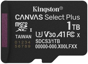 Карта памяти MicroSDXC 1024GB Kingston SDCS3/1TBSP 1234147