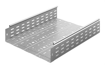 Лоток листовой перфорированный Ostec ЛПМЗТ-400х100х3000-1,0-СЦ 915406