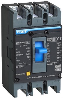 Автоматический выключатель в литом корпусе  CHINT 844287 1137178