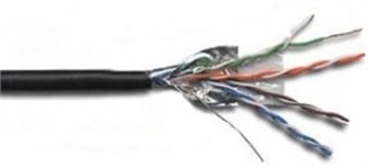 Кабель витая пара U/UTP 5e кат. 4 пары Lanmaster LAN-5EUTP-OUT 273511