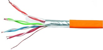 Кабель витая пара F/UTP 5e кат. 4 пары Cablexpert FPC-5051E-LSZH-4-CU 1140109