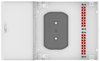 Кросс оптический настенный  TopLAN КРН-Top-16ST/U-OS2-GY 649195