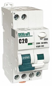 Устройство защиты от дугового пробоя  DEKraft 19088DEK 1152400