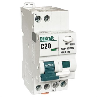 Устройство защиты от дугового пробоя  DEKraft 19089DEK 1152401