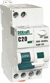 Устройство защиты от дугового пробоя  DEKraft 19090DEK 1152294